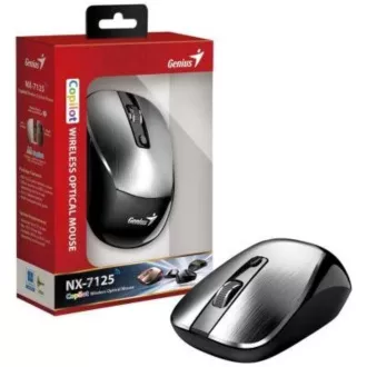 Mouse GENIUS NX-7125 Argintiu/ 1200 dpi/ wireless/ Copilot/ argintiu