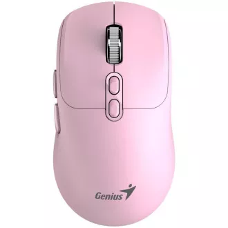 Mouse GENIUS NX-8080S BT/ Bluetooth dual + 2.4 GHz/ 1600 dpi/ Copilot/ wireless/ silențios/ roz