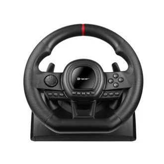Volan TRACER SimRacer 6 în 1, Volan, Pedale, Transmisie manuală, Negru