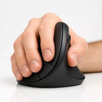 Mouse C-TECH VEM-12, vertical, fără fir, negru