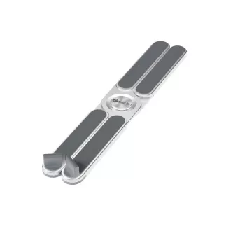 Suport laptop C-TECH Quallis NTS-100, până la 15,6", reglabil, aluminiu