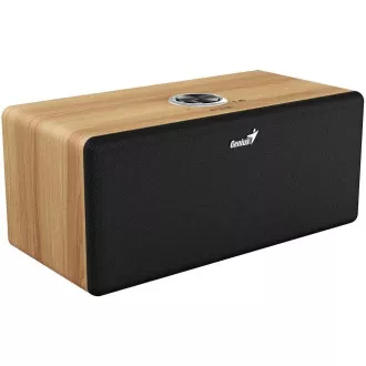 Boxă GENIUS SP-HF505BT, BT, mufă de 3,5 mm, 20 W, lemn deschis