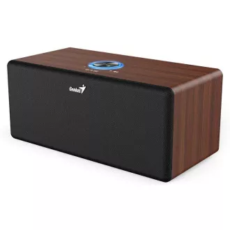 Boxă GENIUS SP-HF505BT, BT, mufă de 3,5 mm, 20 W, lemn închis