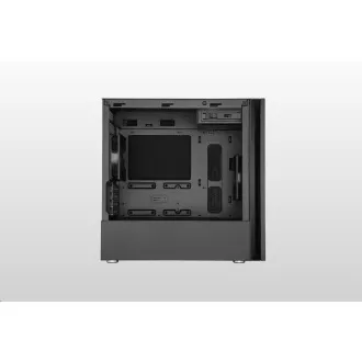 Carcasă Cooler Master Silencio S400 din oțel, mATX, 2 ventilatoare de 120 mm, neagră