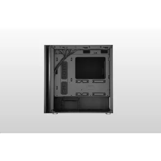 Carcasă Cooler Master Silencio S400 din oțel, mATX, 2 ventilatoare de 120 mm, neagră