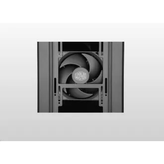Carcasă Cooler Master Silencio S400 din oțel, mATX, 2 ventilatoare de 120 mm, neagră