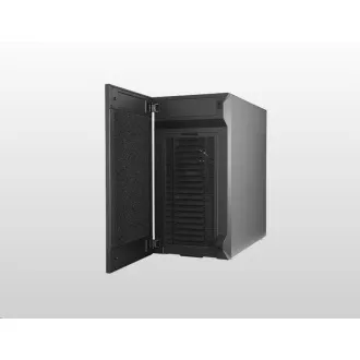 Carcasă Cooler Master Silencio S400 din oțel, mATX, 2 ventilatoare de 120 mm, neagră