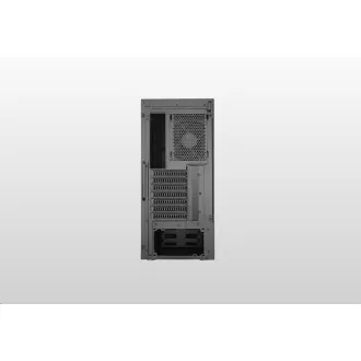 Carcasă Cooler Master Silencio S600 TG, ATX, panou lateral transparent, 2 ventilatoare de 120 mm, negru