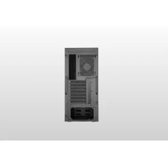Carcasă Cooler Master Silencio S600 TG, ATX, panou lateral transparent, 2 ventilatoare de 120 mm, negru