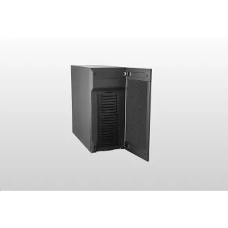 Carcasă Cooler Master Silencio S600 TG, ATX, panou lateral transparent, 2 ventilatoare de 120 mm, negru