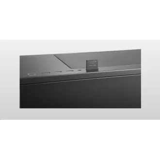 Carcasă Cooler Master Silencio S600 TG, ATX, panou lateral transparent, 2 ventilatoare de 120 mm, negru