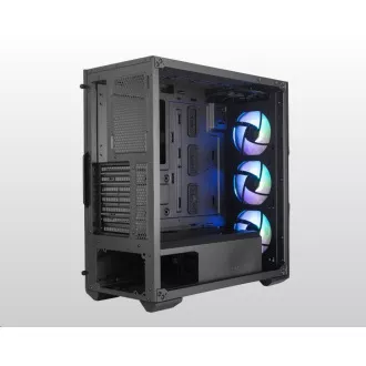Carcasă Cooler Master MasterBox TD500 Mesh, E-ATX, panou lateral transparent, 3 ventilatoare ARGB de 120 mm, negru Carcasă Cooler Master MasterBox TD500 Mesh, E-ATX, panou lateral transparent, 3 ventilatoare ARGB de 120 mm, negru