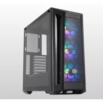 Carcasă Cooler Master MasterBox MB511 aRGB, E-ATX, Mid Tower, negru, fără sursă de alimentare Carcasă Cooler Master MasterBox MB511 aRGB, E-ATX, Mid Tower, negru, fără sursă de alimentare