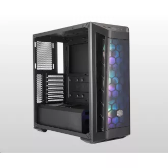 Carcasă Cooler Master MasterBox MB511 aRGB, E-ATX, Mid Tower, negru, fără sursă de alimentare Carcasă Cooler Master MasterBox MB511 aRGB, E-ATX, Mid Tower, negru, fără sursă de alimentare