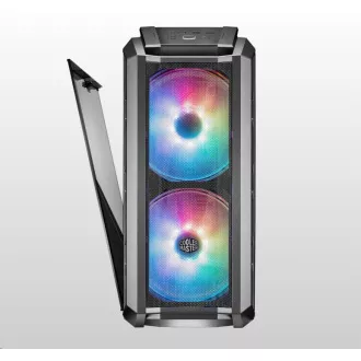 Carcasă Cooler Master MasterCase H500P Mesh ARGB, E-ATX, Mid Tower, gri, fără sursă de alimentare Carcasă Cooler Master MasterCase H500P Mesh ARGB, E-ATX, Mid Tower, gri, fără sursă de alimentare