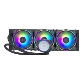 Cooler Master răcitor de apă MasterLiquid ML360 Illusion, 3x120mm ARGB, negru - LGA 1851, AM5