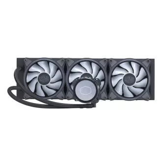 Cooler Master răcitor de apă MasterLiquid ML360 Illusion, 3x120mm ARGB, negru - LGA 1851, AM5