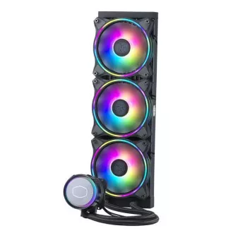 Cooler Master răcitor de apă MasterLiquid ML360 Illusion, 3x120mm ARGB, negru - LGA 1851, AM5