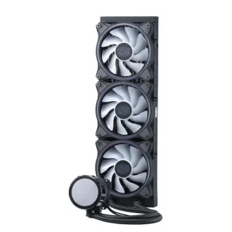 Cooler Master răcitor de apă MasterLiquid ML360 Illusion, 3x120mm ARGB, negru - LGA 1851, AM5