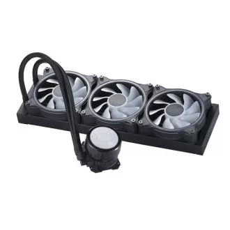 Cooler Master răcitor de apă MasterLiquid ML360 Illusion, 3x120mm ARGB, negru - LGA 1851, AM5