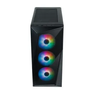 Carcasă Cooler Master CMP 520, ATX, Panou lateral transparent, 3 ventilatoare ARGB de 120 mm, Negru Carcasă Cooler Master CMP 520, ATX, Panou lateral transparent, 3 ventilatoare ARGB de 120 mm, Negru
