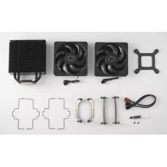 Cooler Master Hyper 212 Black X Duo, 120 mm, LGA1851, AM5, negru Cooler Master Hyper 212 Black X Duo, 120 mm, LGA1851, AM5, negru