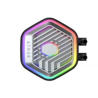 Cooler Master răcitor de apă MasterLiquid 360 Atmos ARGB, 3x120mm, LGA1851, AM5, negru