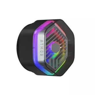 Cooler Master răcitor de apă MasterLiquid 360 Atmos ARGB, 3x120mm, LGA1851, AM5, negru