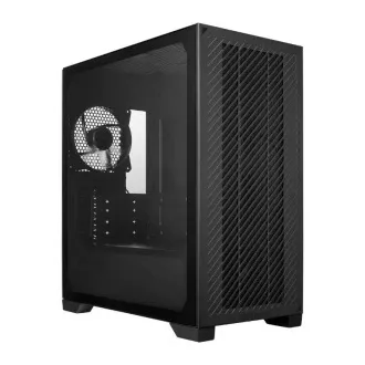 Carcasă Cooler Master Elite 301 Lite, mATX, Panou lateral transparent, 1x Ventilator 120mm, Negru