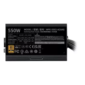 Alimentare Cooler Master G Gold 550W V2, 120mm, 80+ Gold