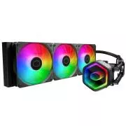 Cooler Master MasterLiquid 360 Core II, răcitor de apă, 3x120mm, LGA1851, AM5, negru