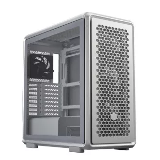 Carcasă Cooler Master MasterFrame 600, Panou lateral transparent, ATX, 3 ventilatoare ARGB de 140 mm, 1 ventilator ARGB de 120 mm, Hub ARGB, Argintiu