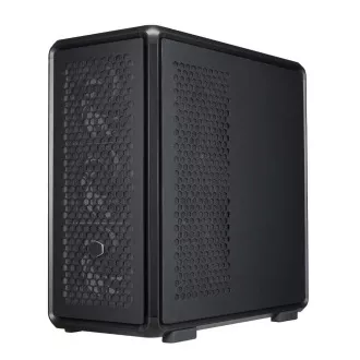 Carcasă Cooler Master MasterFrame 600 Neagră, Panou lateral transparent, ATX, 3 ventilatoare de 140 mm, 1 ventilator de 120 mm, Neagră
