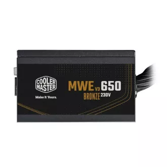 Sursă de alimentare Cooler Master MWE Bronze 650W V3, 120mm, 80+ Bronze