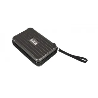 Pistol de masaj KiCA Pro Ecran tactil 3 moduri 3 capete Avion cu penetrare dublă Gri aluminiu