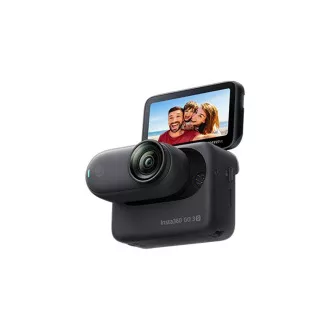 Insta360 GO 3S - cameră de acțiune magnetică miniaturală cu 64 GB, neagră
