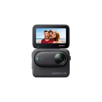 Insta360 GO 3S - cameră de acțiune magnetică miniaturală cu 64 GB, neagră