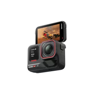 Cameră de acțiune Insta360 Ace Pro 2, senzor de 1/1,3", optică Leica, ecran tactil de 2,5", 8K la 30 FPS + baterie