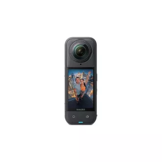 Cameră de acțiune Insta360 X5, video 8K la 360°, cip triplu AI, rezistentă la apă până la 15 m, stabilizare pe 6 axe, baterie de 2400 mAh Cameră de acțiune Insta360 X5, video 8K la 360°, cip triplu AI, rezistentă la apă până la 15 m, stabilizare pe 6 axe, baterie de 2400 mAh