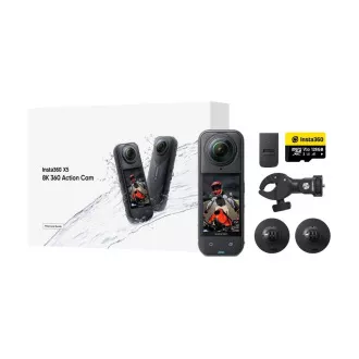 Pachet Motocicletă Insta360 X5 - Cameră de Acțiune X5 + Accesorii Motocicletă Pachet Motocicletă Insta360 X5 - Cameră de Acțiune X5 + Accesorii Motocicletă