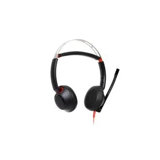 Căști Poly Blackwire 5220, mufă de 3,5 mm + adaptor USB-C/A, stereo Căști Poly Blackwire 5220, mufă de 3,5 mm + adaptor USB-C/A, stereo