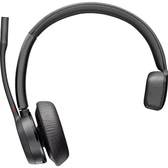 Căști wireless Poly Voyager 4320 MS Teams, adaptor USB-A/C BT700, stereo