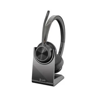 Căști wireless Poly Voyager 4320 MS Teams, adaptor USB-A/C BT700, stereo