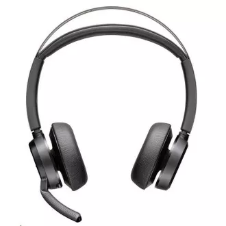 Căști wireless Poly Voyager Focus 2, adaptor USB-A/C, stereo