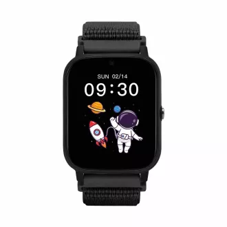 Garett Smartwatch pentru copii Tech 4G negru velcro