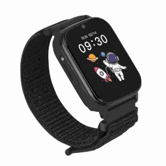 Garett Smartwatch pentru copii Tech 4G negru velcro