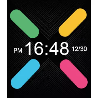 Garett Smartwatch pentru copii Tech 4G negru velcro
