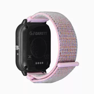 Garett Smartwatch pentru copii Tech 4G roz velcro