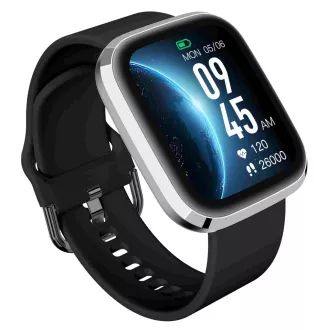 Garett Smartwatch GRC STYLE Argintiu-negru Garett Smartwatch GRC STYLE Argintiu-negru