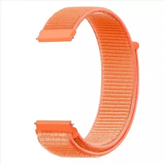 Curea Garett portocalie 22 mm pentru COPII TECH